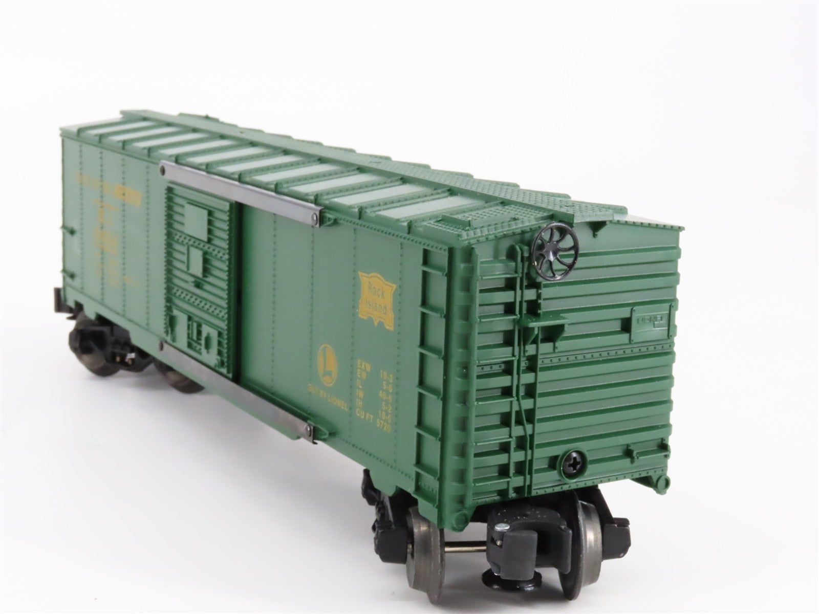 O Scale Lionel 6-19257 WP, RI Western Pacific, Rock Island Box Car 3-Pack RTR