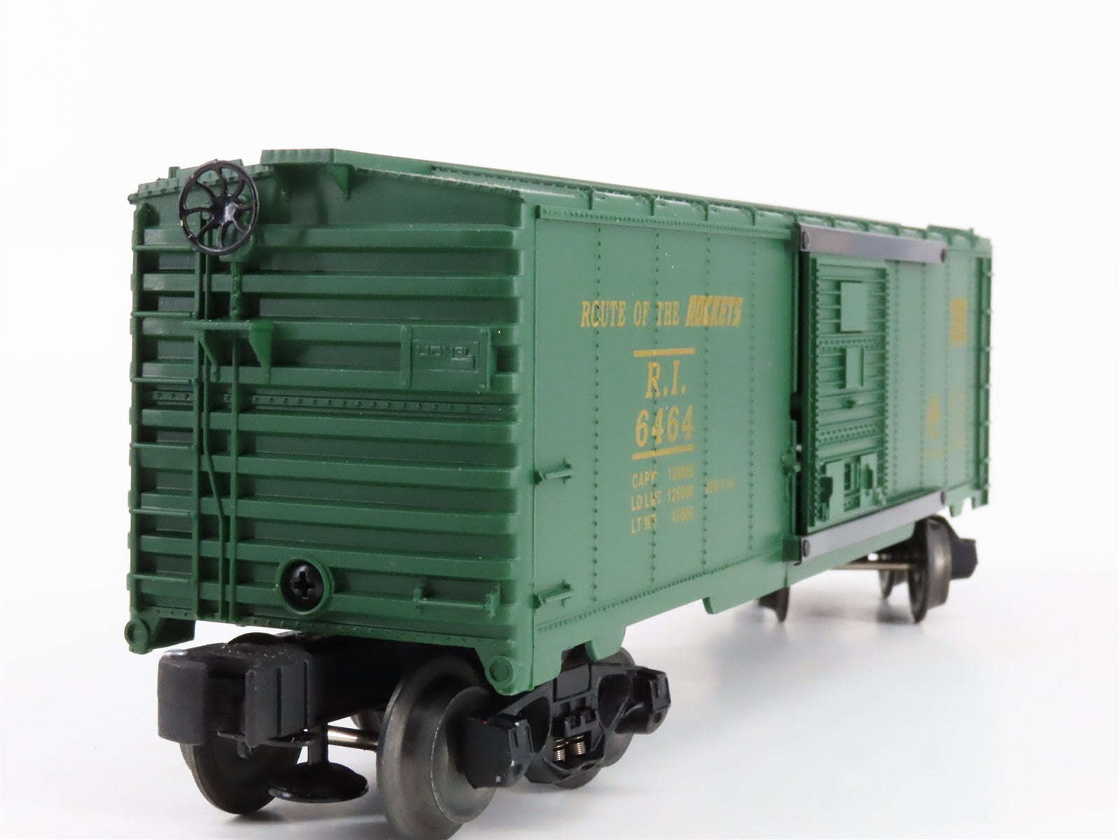 O Scale Lionel 6-19257 WP, RI Western Pacific, Rock Island Box Car 3-Pack RTR