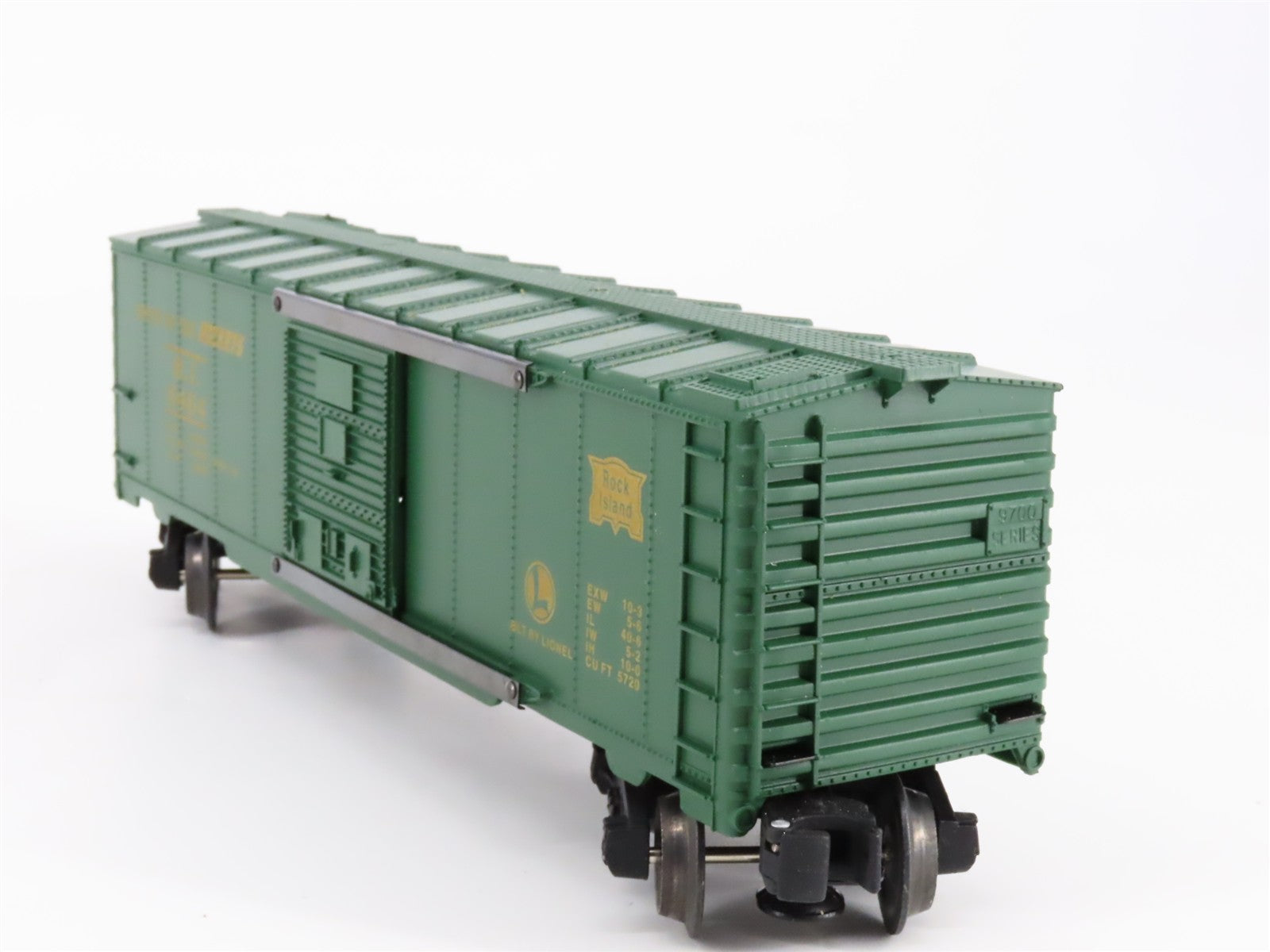 O Scale Lionel 6-19257 WP, RI Western Pacific, Rock Island Box Car 3-Pack RTR
