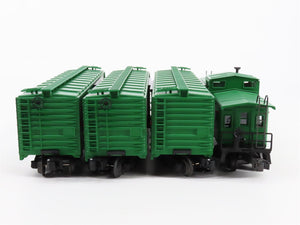 O Scale Lionel 6-18556 CIM Chicago & Illinois Midland Freight Car 4-Pack RTR