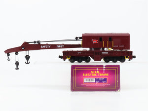 O Gauge 3-Rail MTH 20-98221 LV Lehigh Valley Railroad Crane Car #96553