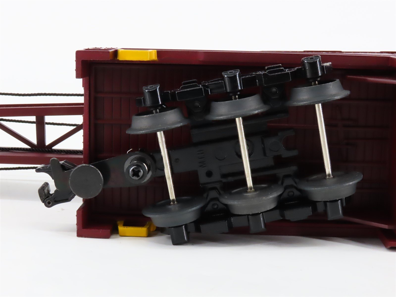 O Gauge 3-Rail MTH 20-98221 LV Lehigh Valley Railroad Crane Car #96553