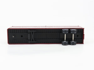 O Gauge 3-Rail MTH 20-90030C LV Lehigh Valley Flat Car #10038 w/ 40' Trailer