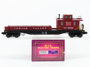 O Gauge 3-Rail MTH 20-98223 LV Lehigh Valley Crane Tender #93156 - Lighted