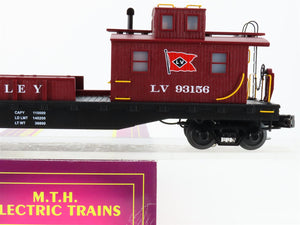 O Gauge 3-Rail MTH 20-98223 LV Lehigh Valley Crane Tender #93156 - Lighted