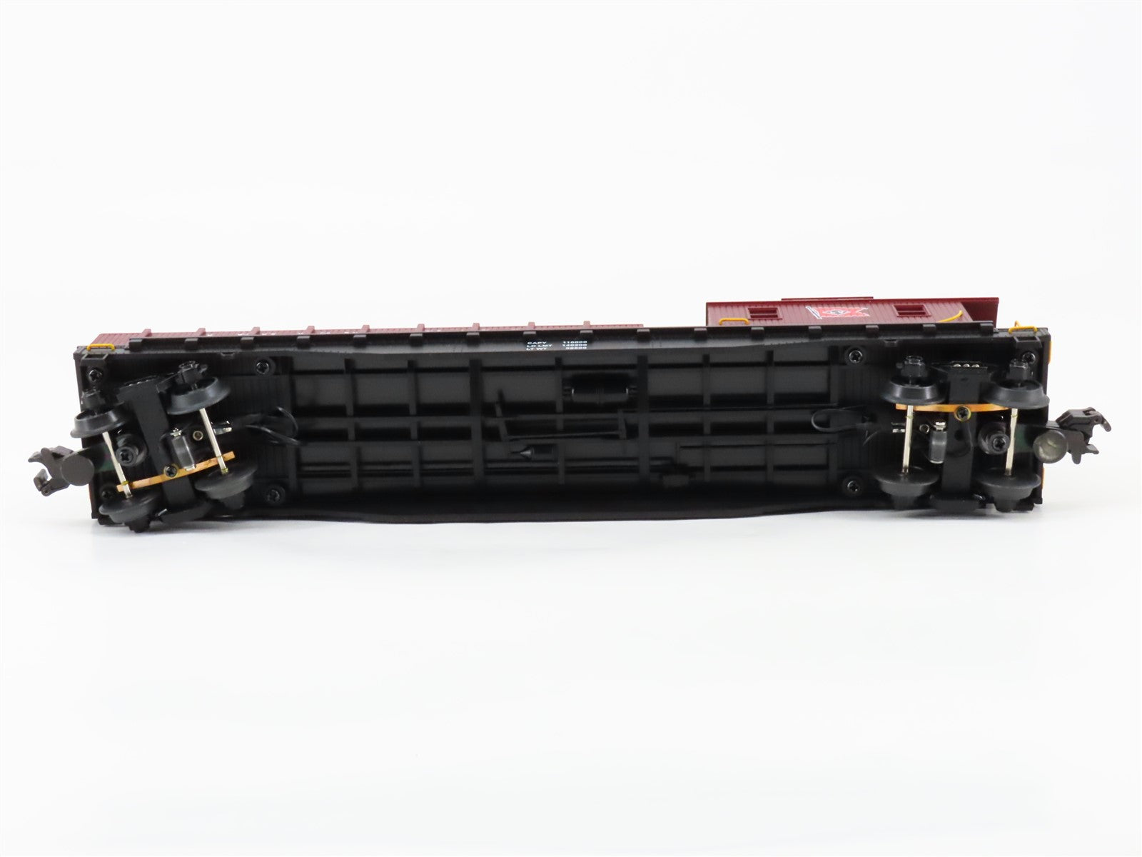 O Gauge 3-Rail MTH 20-98223 LV Lehigh Valley Crane Tender #93156 - Lighted