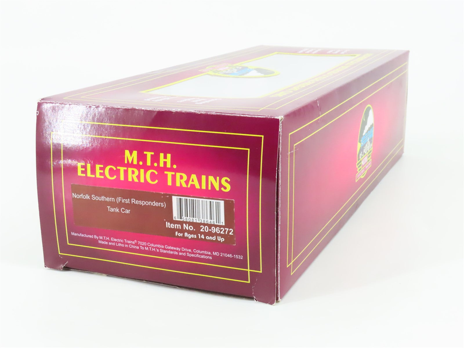 O Gauge 3-Rail MTH 20-96272 NS Norfolk Southern First Responders Tank Car 490111