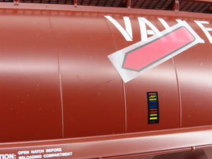 O Gauge 3-Rail MTH 20-97409 LV Lehigh Valley 4-Bay Cylindrical Hopper #50339