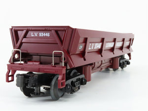 O Gauge 3-Rail MTH 20-98293 LV Lehigh Valley Dump Car #93446 w/ Operating Bay