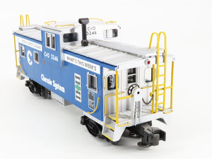 O Gauge 3-Rail MTH 20-91201 C&O Chessie System Caboose #3246 - Lighted