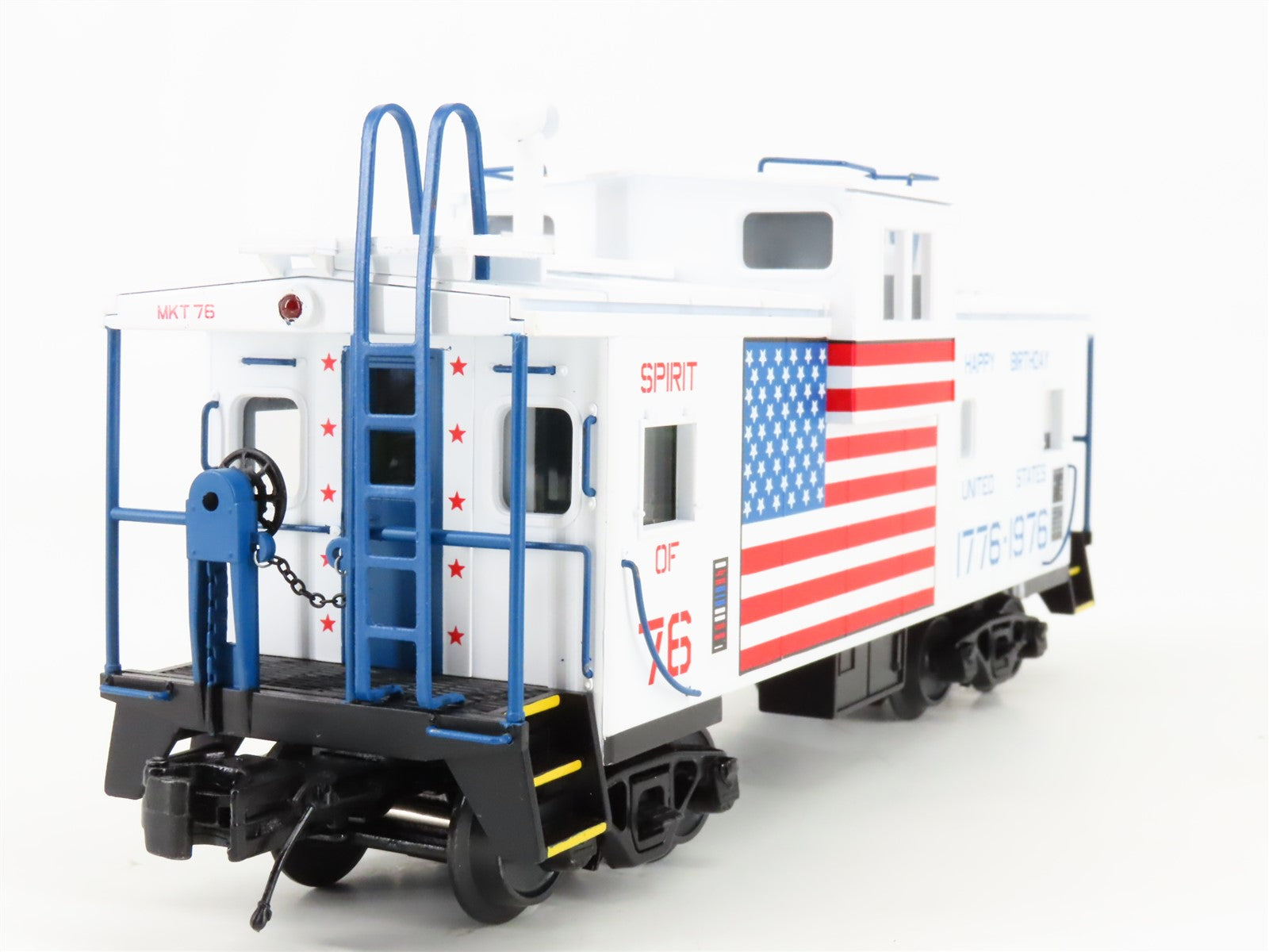 O Gauge 3-Rail MTH 20-91622 MKT Spirit of '76 Caboose #76 - Lighted