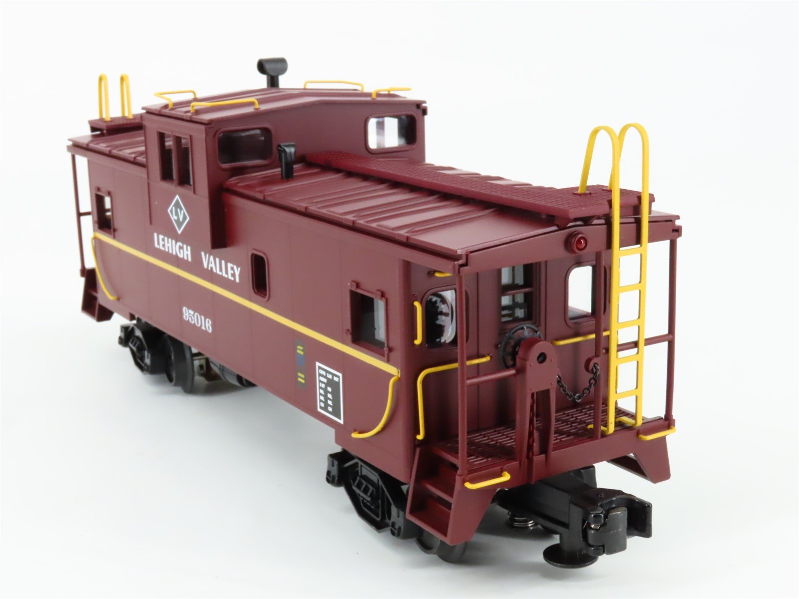 O Gauge 3-Rail MTH 20-91020 LV Lehigh Valley Railroad Caboose #95016 - Lighted