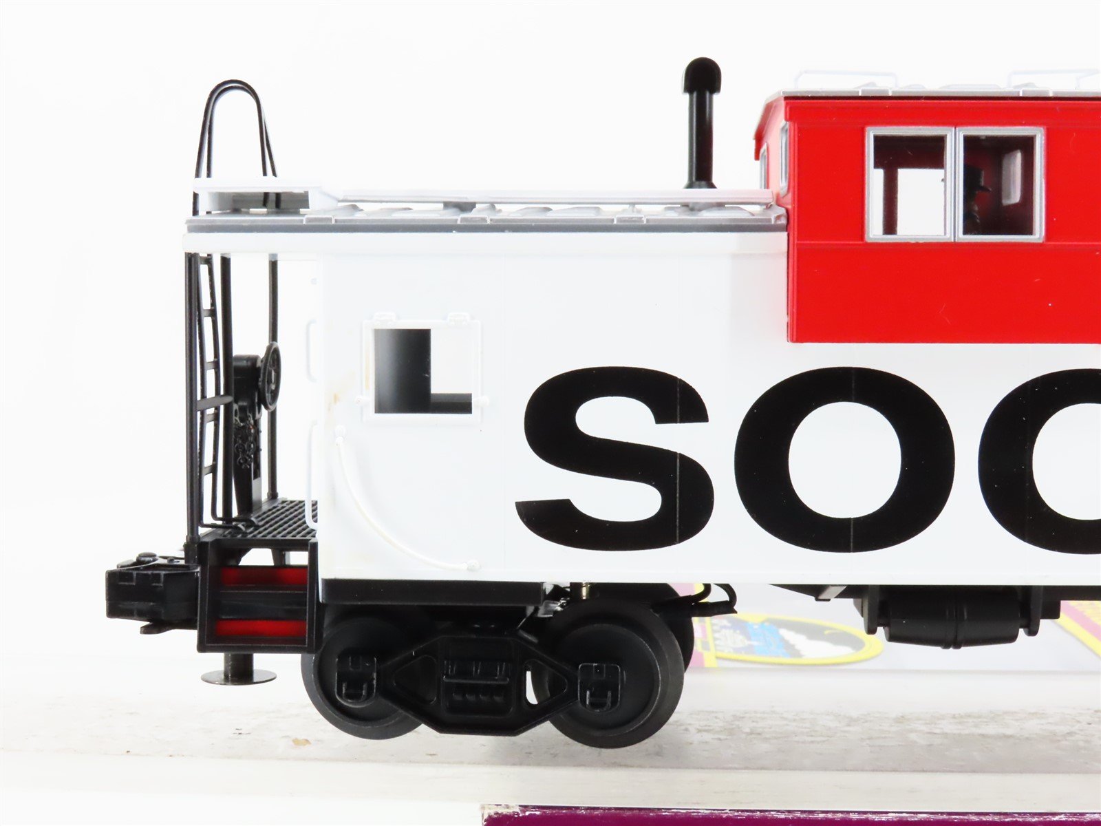 O Gauge 3-Rail MTH 20-91144 SOO Line Extended Vision Caboose #14 - Lighted