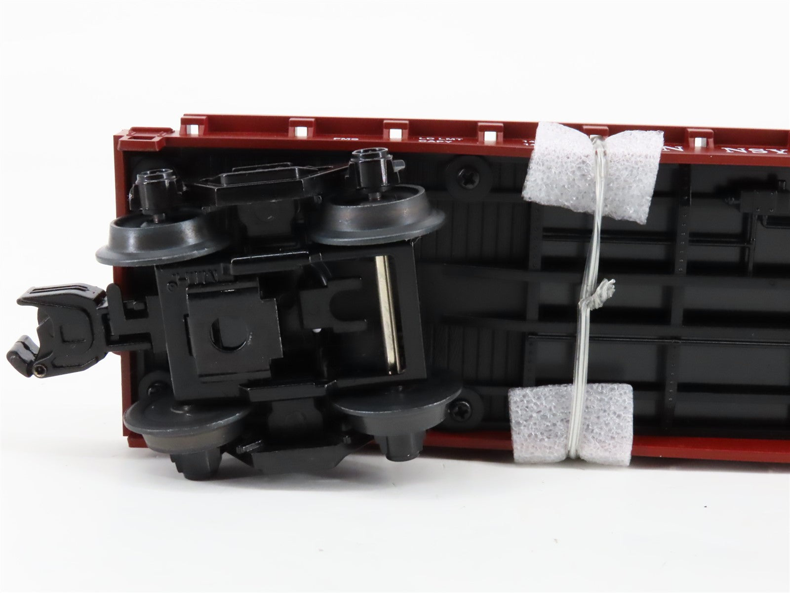 O Gauge 3-Rail MTH Rail King 30-76724 PRR Pennsylvania Flat Car w/ Pontiac Cars
