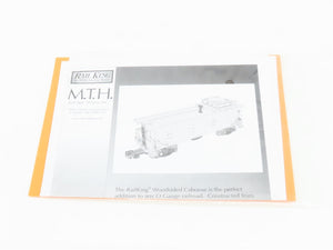 O Gauge 3-Rail MTH Rail King 30-77091 P&LE Railroad Caboose #205 - Lighted