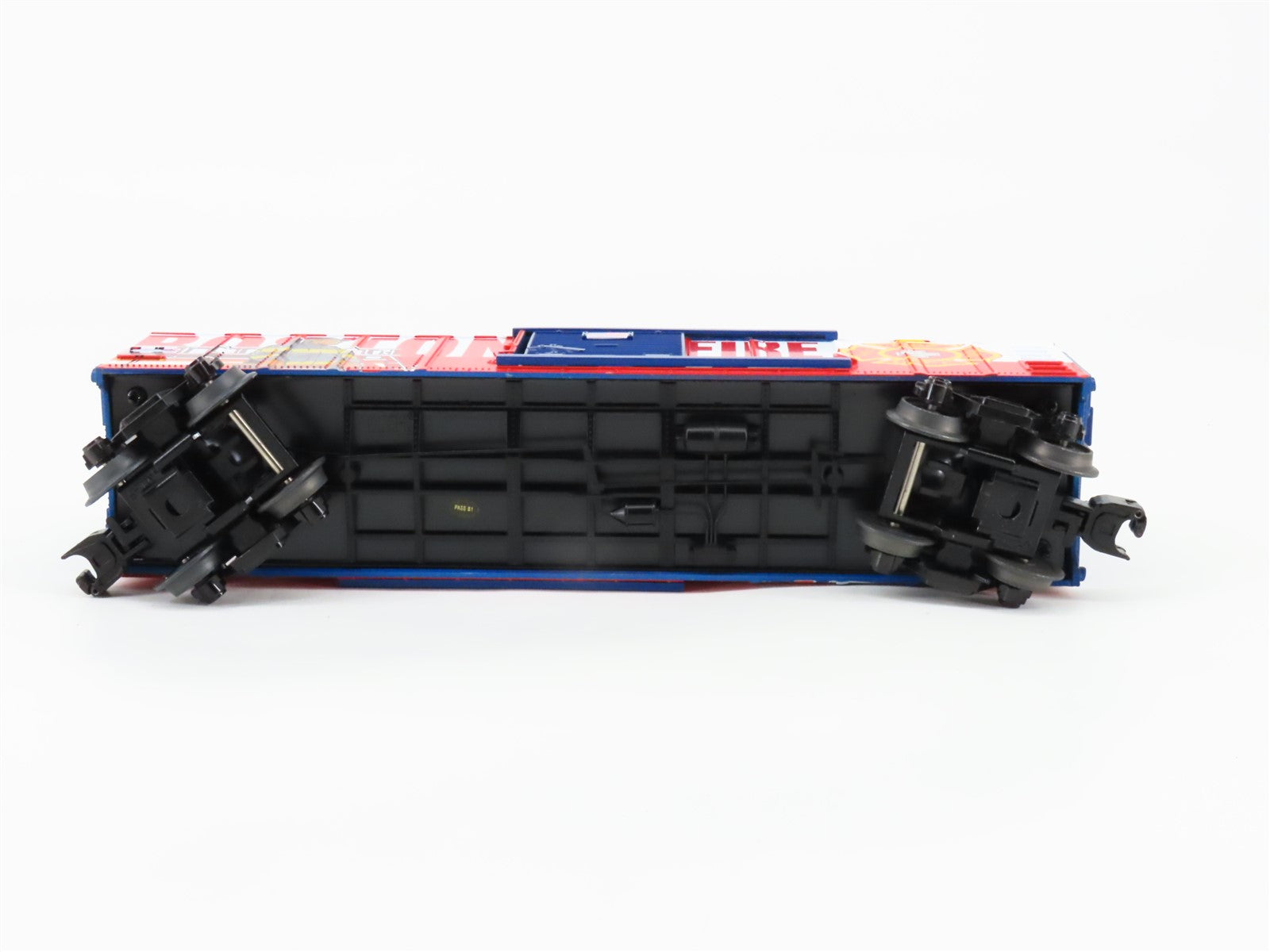 O Gauge 3-Rail MTH Rail King 30-74909 Boston Fire Department Single Door Box Car