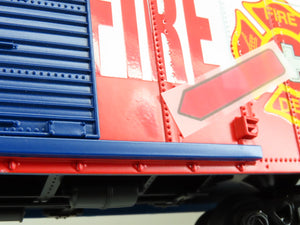 O Gauge 3-Rail MTH Rail King 30-74909 Boston Fire Department Single Door Box Car