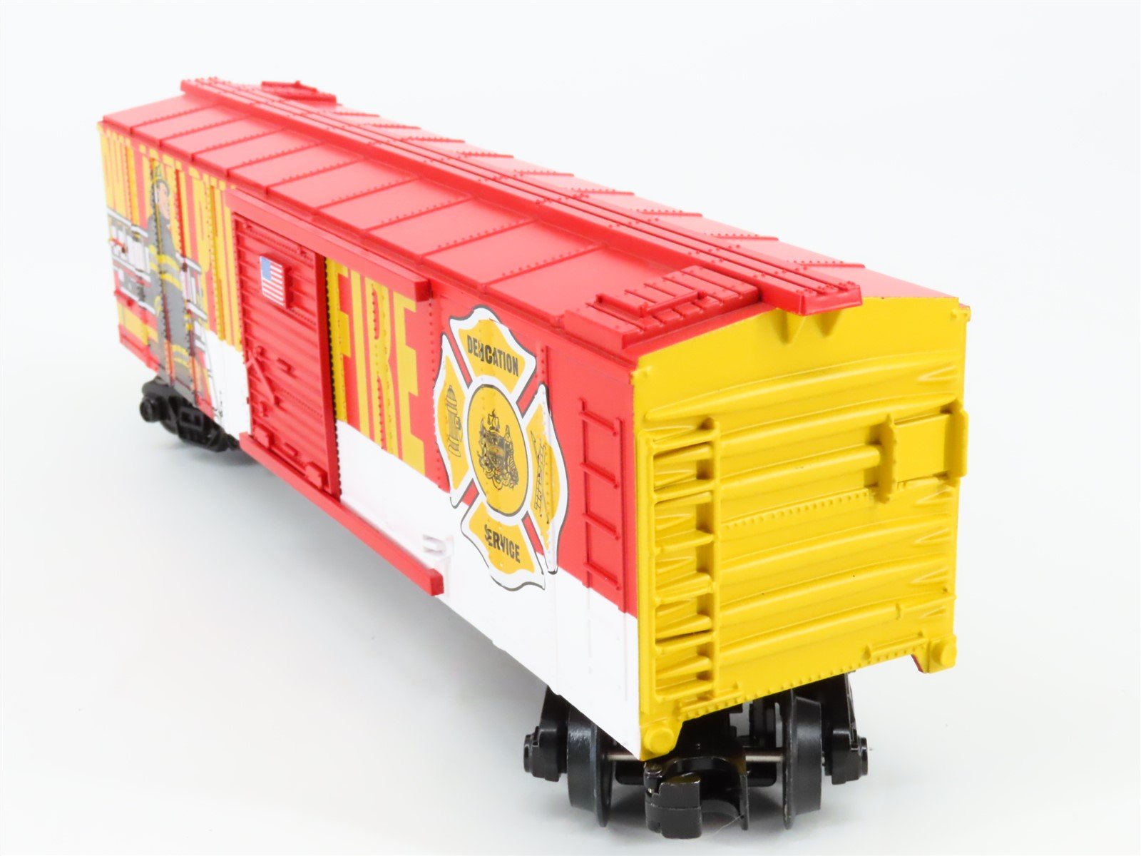O Gauge 3-Rail MTH Rail King 30-74911 Philadelphia Fire Department Box Car