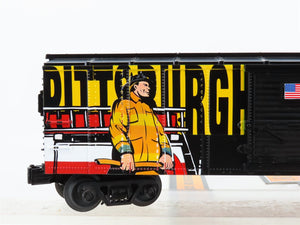 O Gauge 3-Rail MTH Rail King 30-74907 Pittsburgh Fire & Rescue Box Car