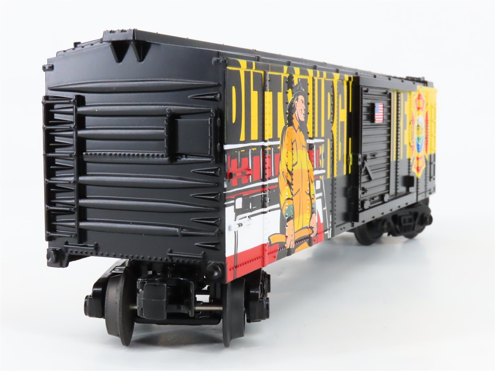 O Gauge 3-Rail MTH Rail King 30-74907 Pittsburgh Fire & Rescue Box Car