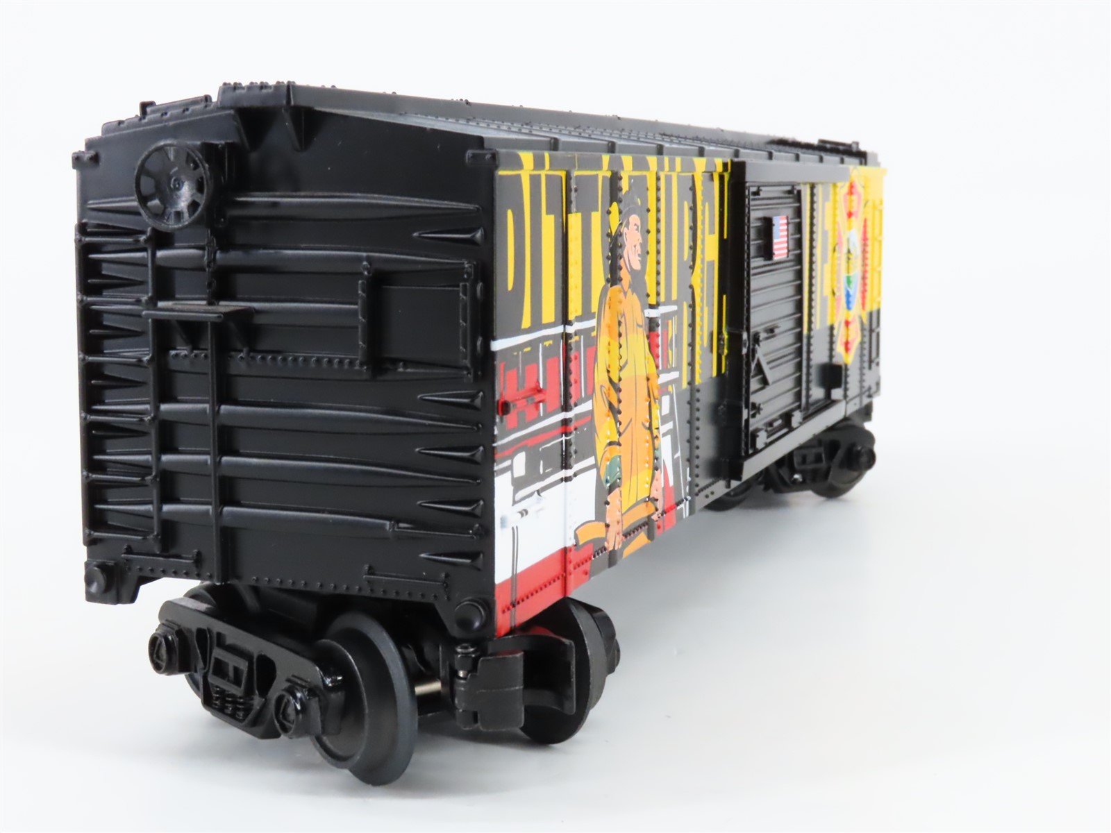 O Gauge 3-Rail MTH Rail King 30-74907 Pittsburgh Fire & Rescue Box Car