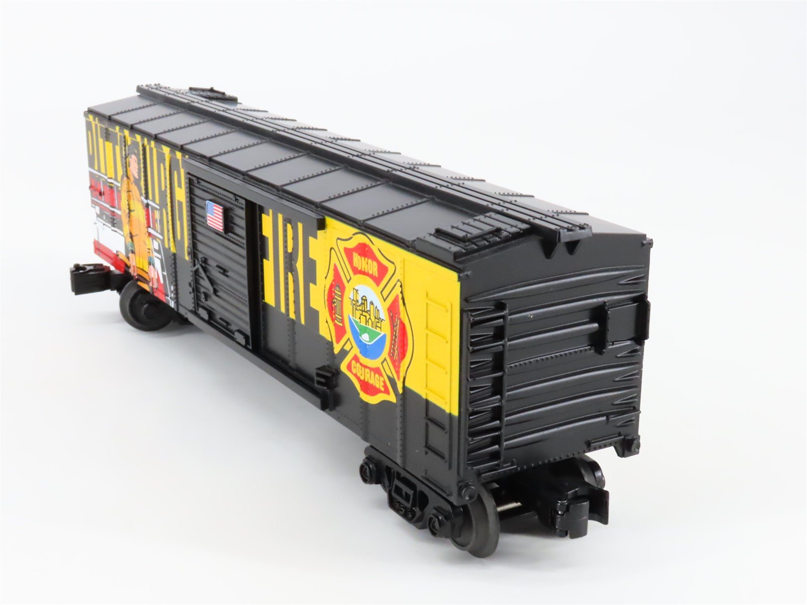 O Gauge 3-Rail MTH Rail King 30-74907 Pittsburgh Fire & Rescue Box Car