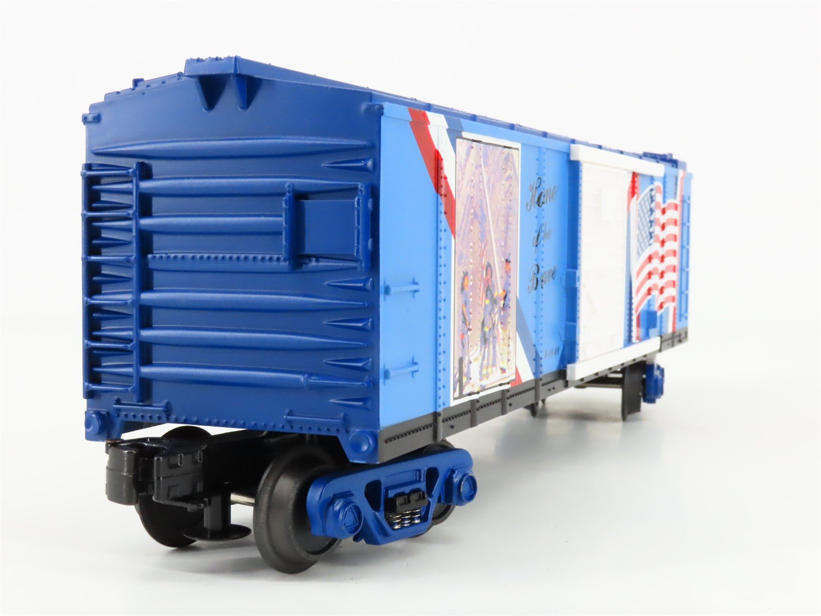 O Gauge 3-Rail MTH Rail King 30-74087 Rescue 2 NY Skyline Box Car #9-11-01