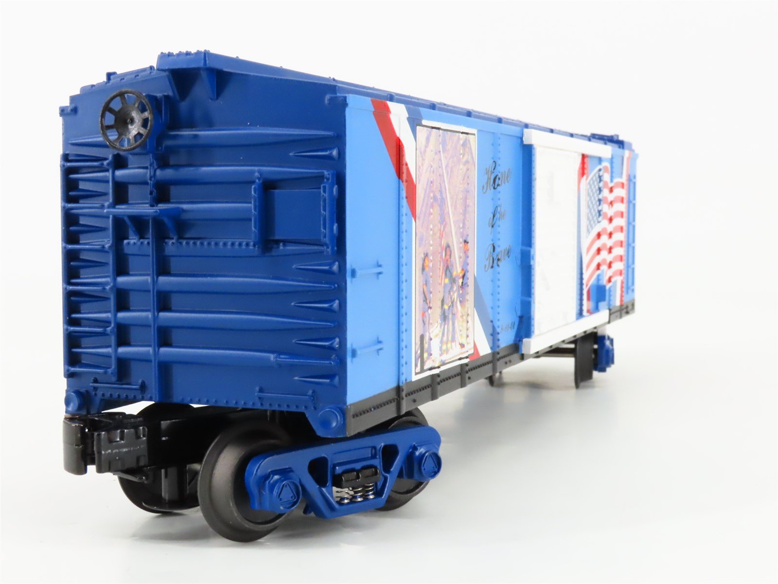 O Gauge 3-Rail MTH Rail King 30-74087 Rescue 2 NY Skyline Box Car #9-11-01