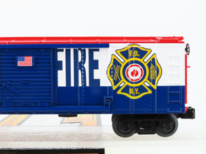 O Gauge 3-Rail MTH Rail King 30-74908 New York City Fire Department Box Car