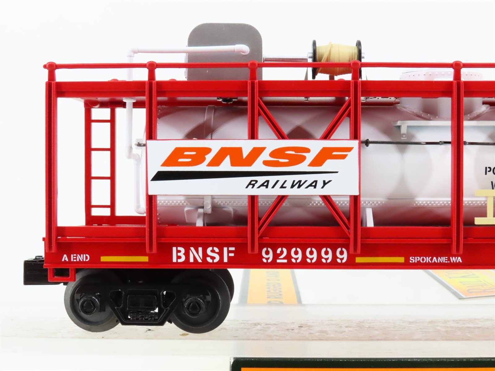 O Gauge 3-Rail MTH Rail King 30-79529 BNSF Railway Fire Car #929999