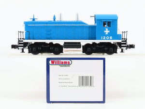 O Gauge 3-Rail Williams 21650 B&M Boston & Maine NW-2 Diesel Loco #1206 wSound