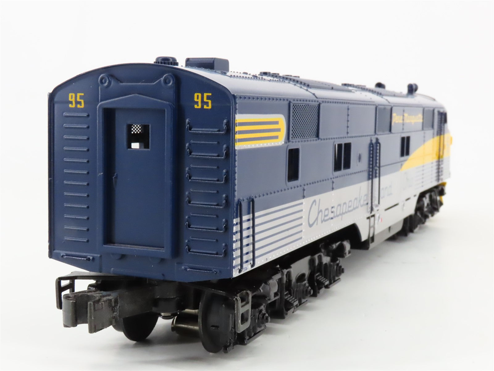 O Gauge 3-Rail Williams E7-204 C&O Chesapeake & Ohio E7A Diesel Loco #95 wSound