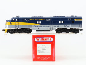 O Gauge 3-Rail Williams E7-204 C&O Chesapeake & Ohio E7A Diesel #95 UNPOWERED