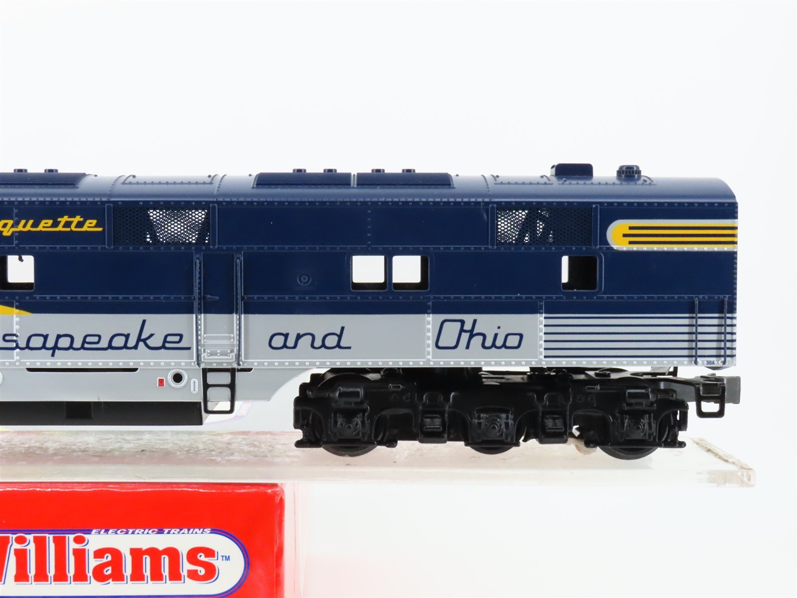 O Gauge 3-Rail Williams E7-204 C&O Chesapeake & Ohio E7A Diesel #95 UNPOWERED