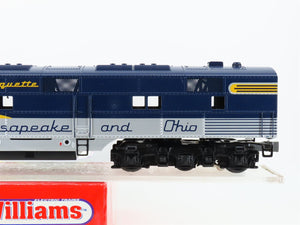 O Gauge 3-Rail Williams E7-204 C&O Chesapeake & Ohio E7A Diesel #95 UNPOWERED