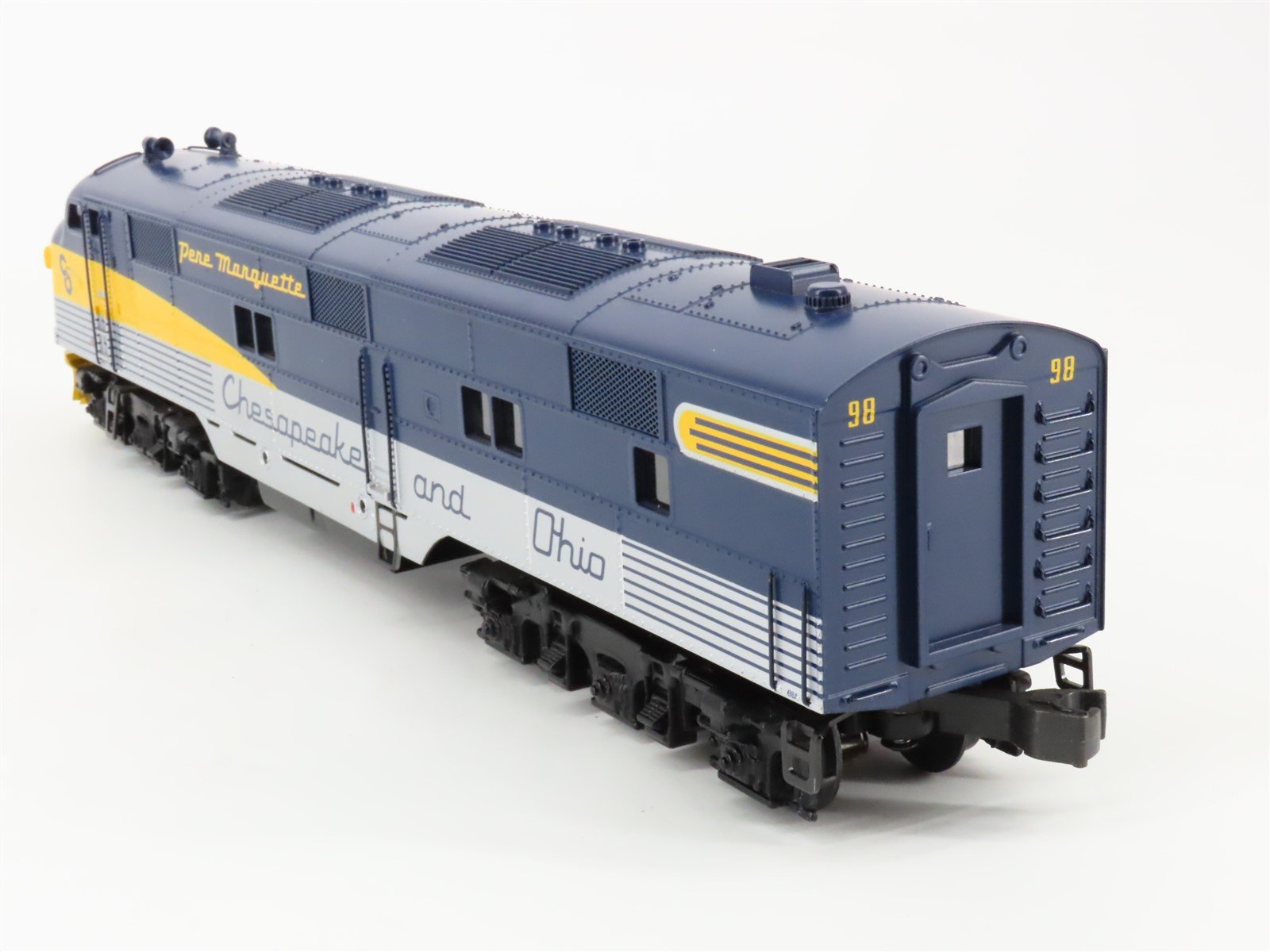 O Gauge 3-Rail Williams E7-204 C&O Chesapeake & Ohio E7A Diesel #95 UNPOWERED