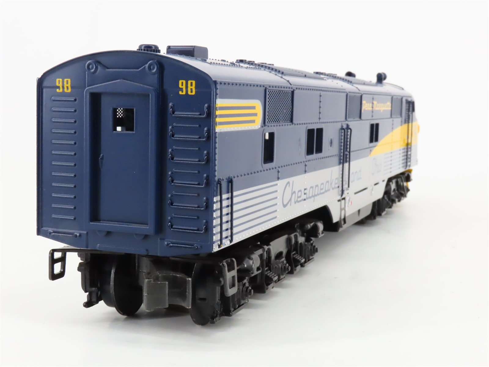 O Gauge 3-Rail Williams E7-204 C&O Chesapeake & Ohio E7A Diesel #95 UNPOWERED