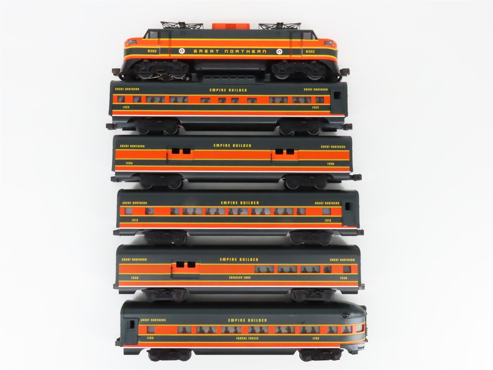 O Gauge 3-Rail Lionel GN Great Northern EP5 Electric Passenger Set