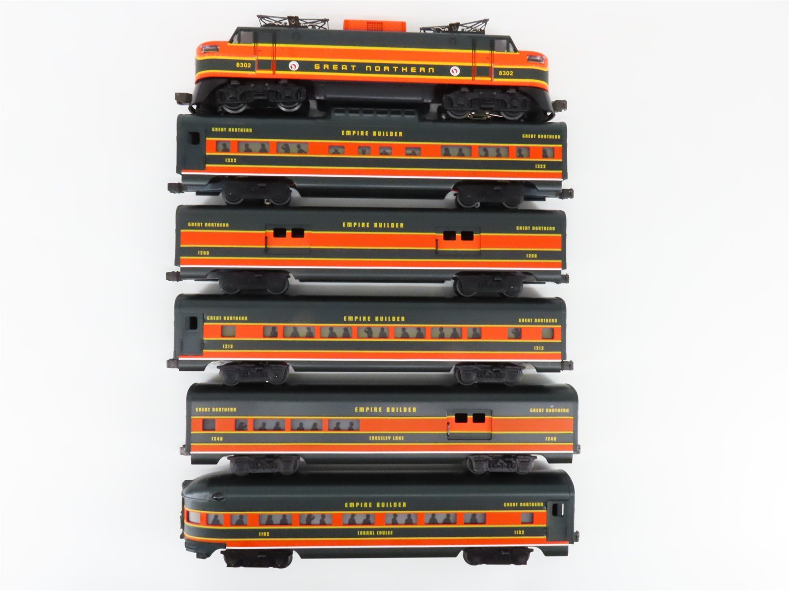 O Gauge 3-Rail Lionel GN Great Northern EP5 Electric Passenger Set