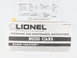 O Gauge 3-Rail Lionel 6-18506 CN Canadian National Budd RDC Diesel 2-Unit Set