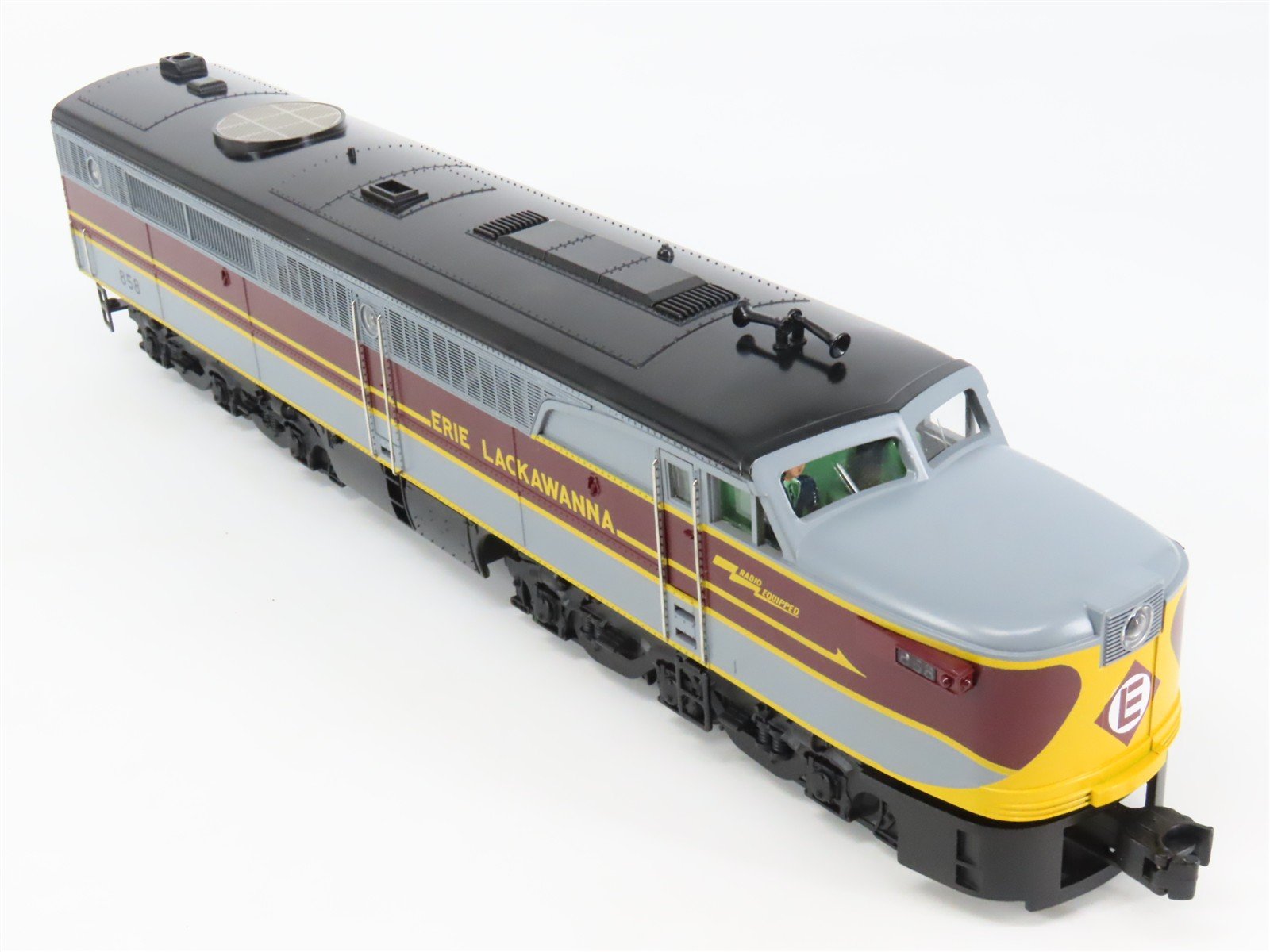 O Gauge 3-Rail Lionel 6-18116 EL Erie Lackawanna ALCO PA1/PA1 Diesel Set w/Sound