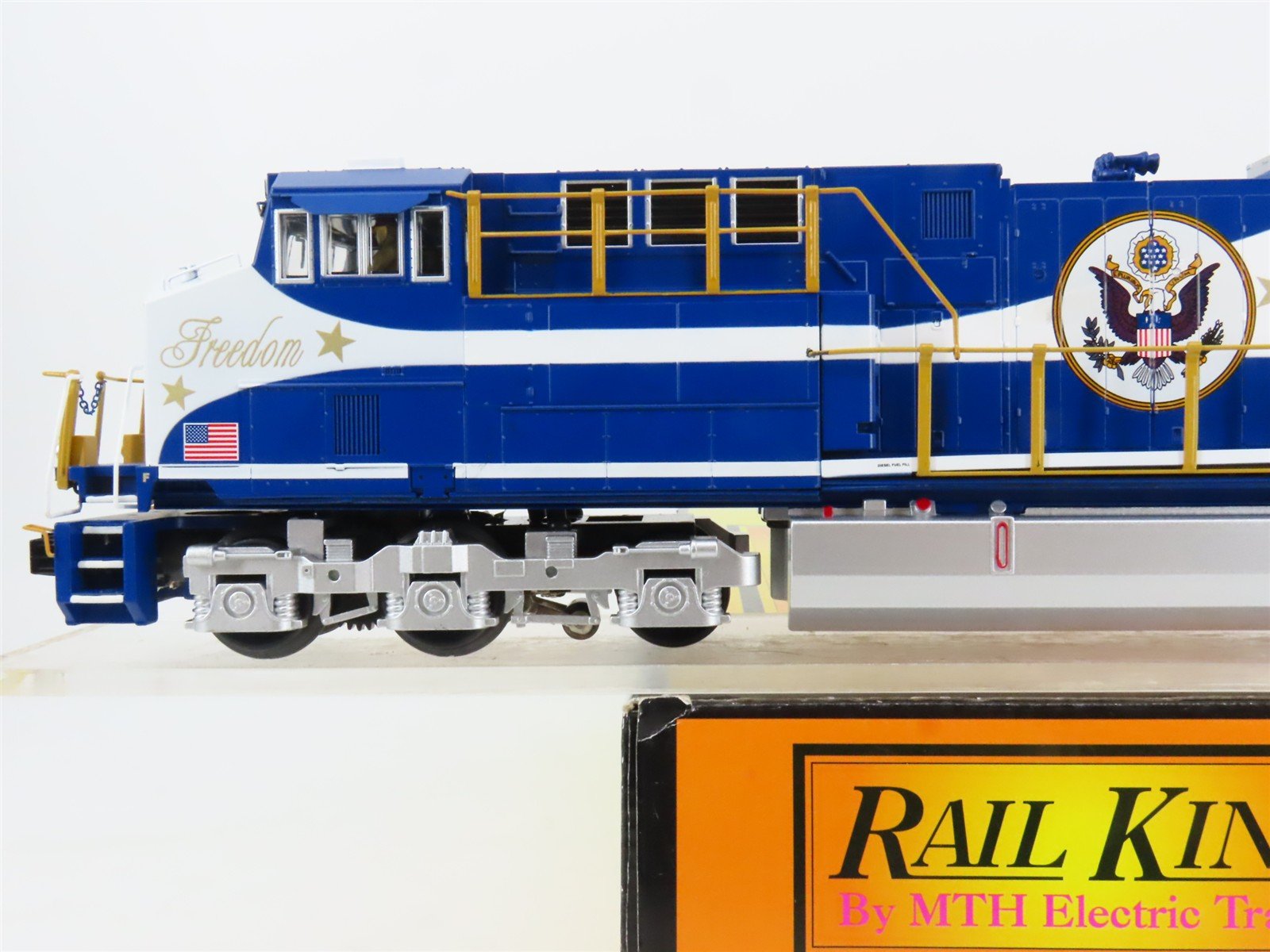 O 3-Rail MTH RailKing 30-20433-1e US Freedom ES44AC Diesel #1776 - ProtoSound3
