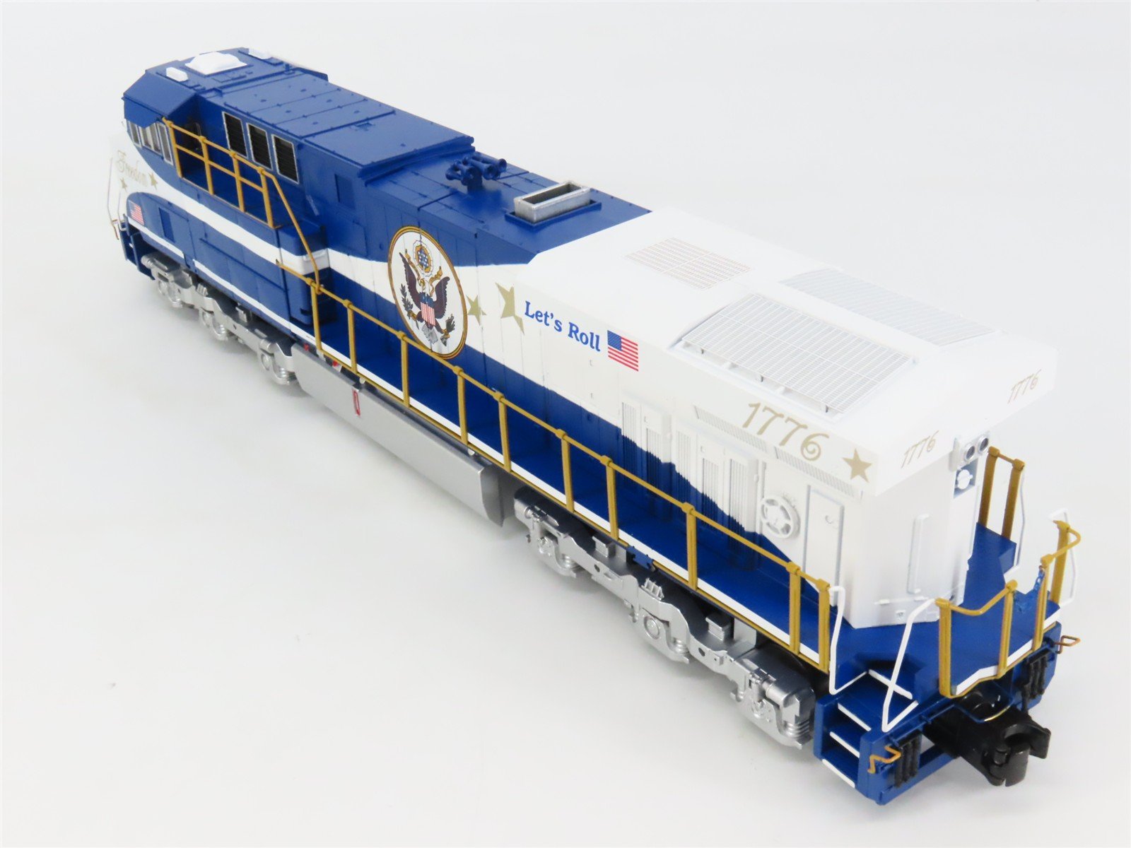 O 3-Rail MTH RailKing 30-20433-1e US Freedom ES44AC Diesel #1776 - ProtoSound3