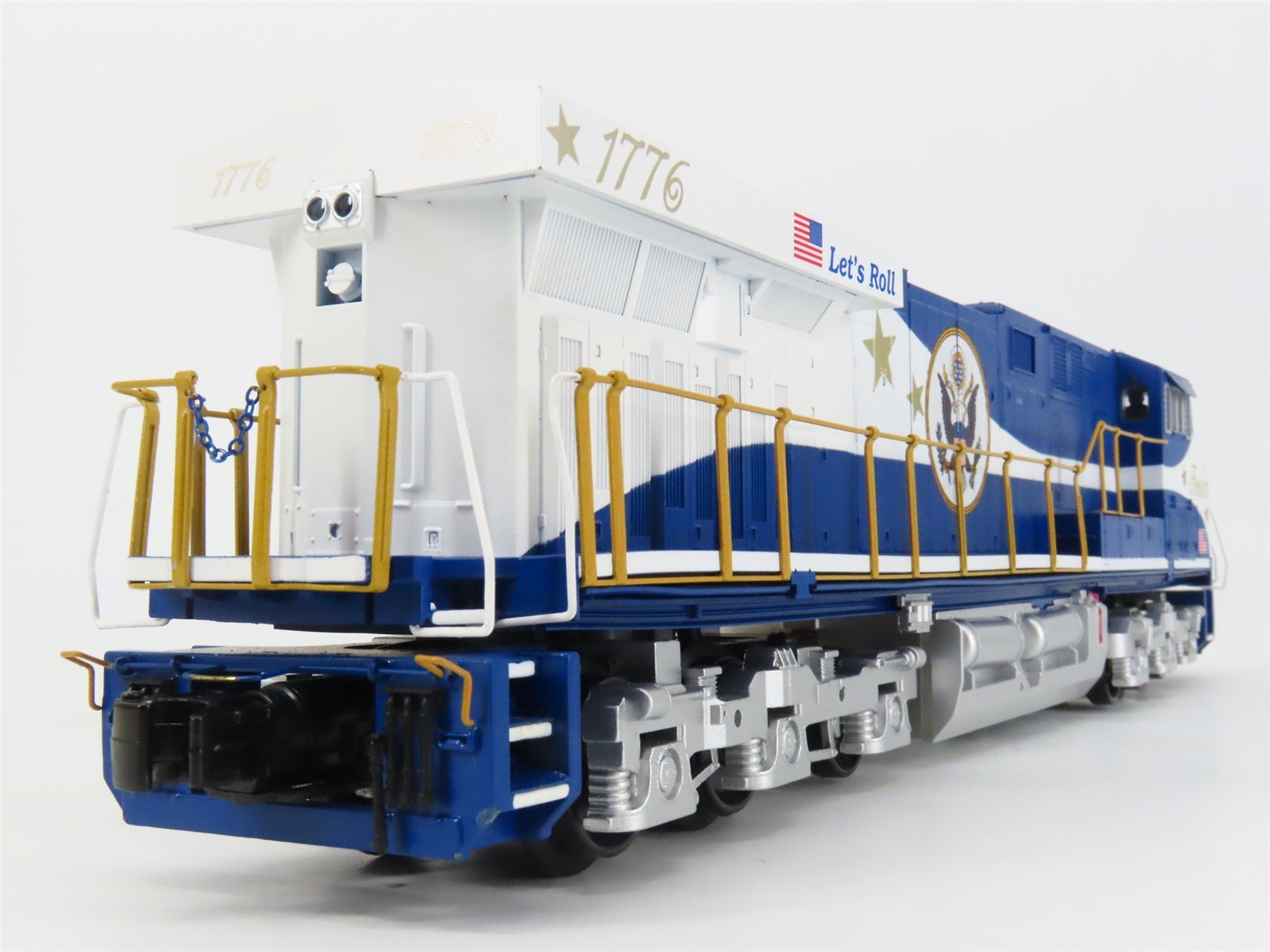 O 3-Rail MTH RailKing 30-20433-1e US Freedom ES44AC Diesel #1776 - ProtoSound3