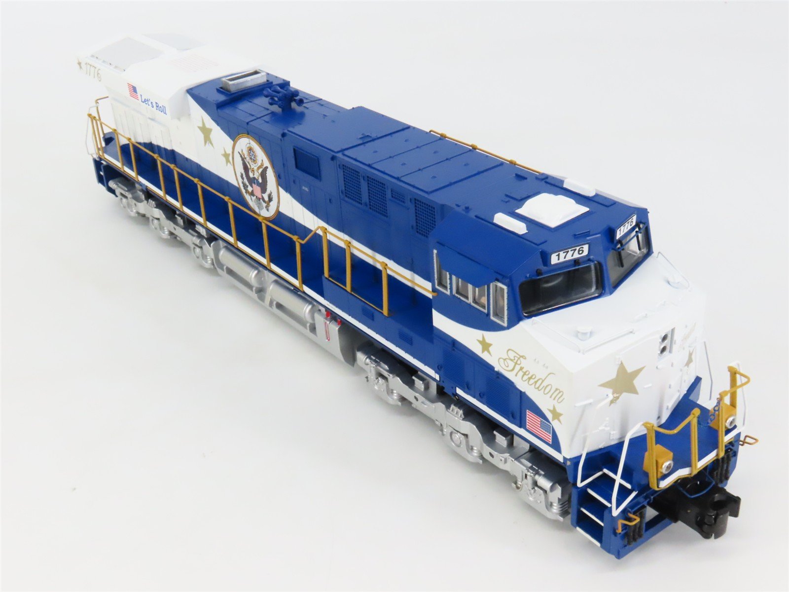 O 3-Rail MTH RailKing 30-20433-1e US Freedom ES44AC Diesel #1776 - ProtoSound3