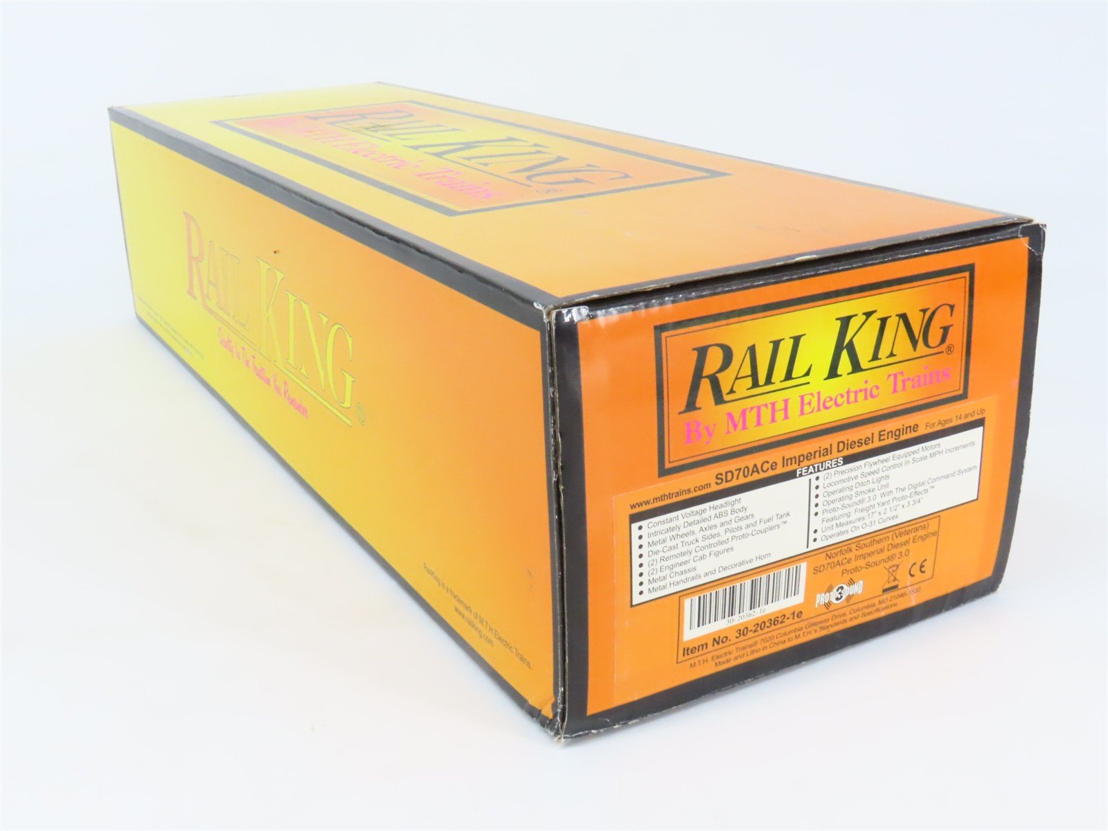 O 3-Rail MTH RailKing 30-20362-1e NS 
