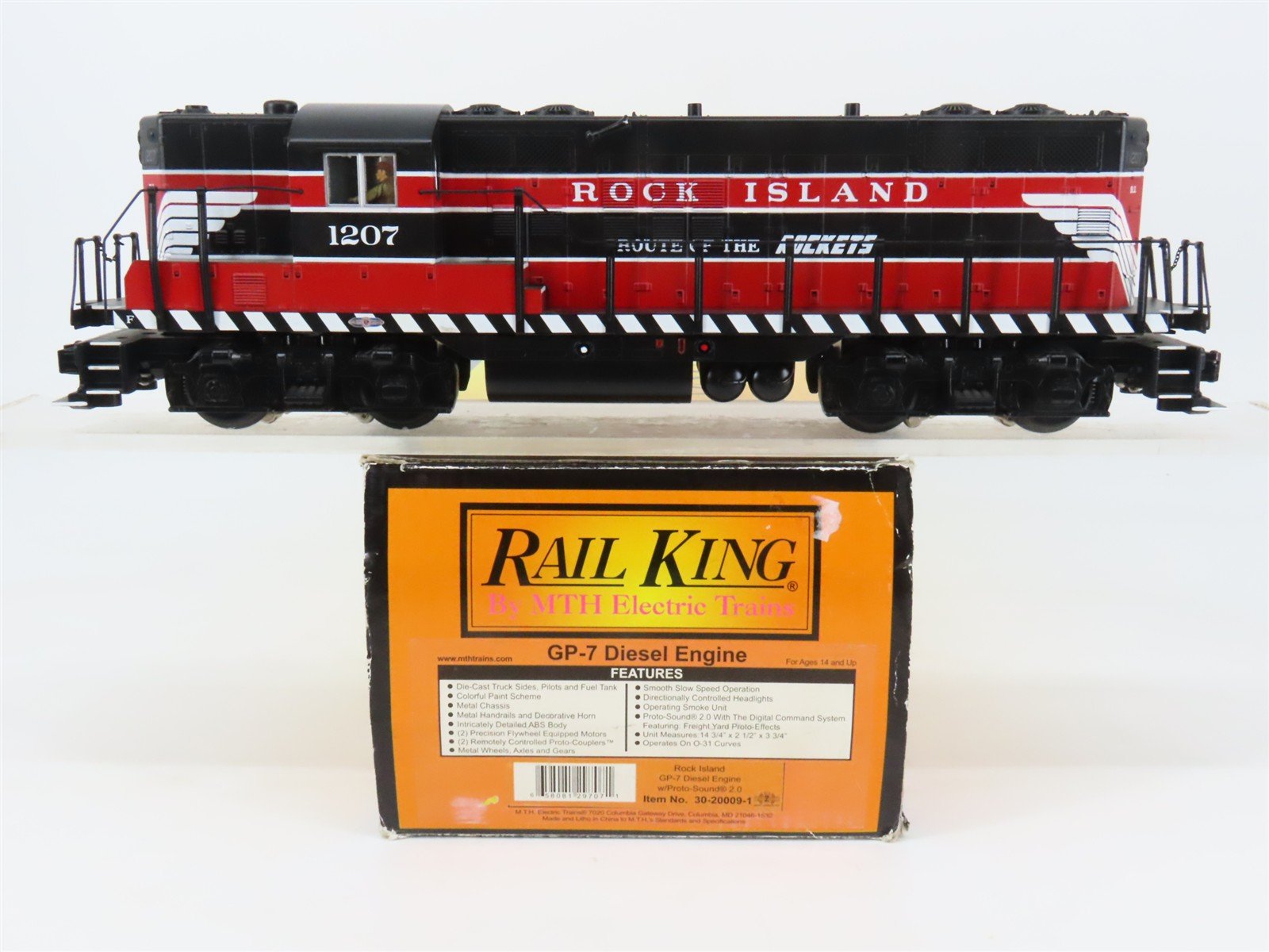 O Gauge 3-Rail MTH RailKing 30-20009-1 RI 
