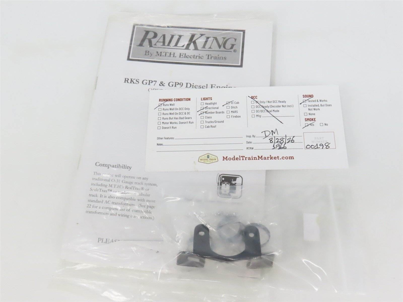O Gauge 3-Rail MTH RailKing 30-20009-1 RI 