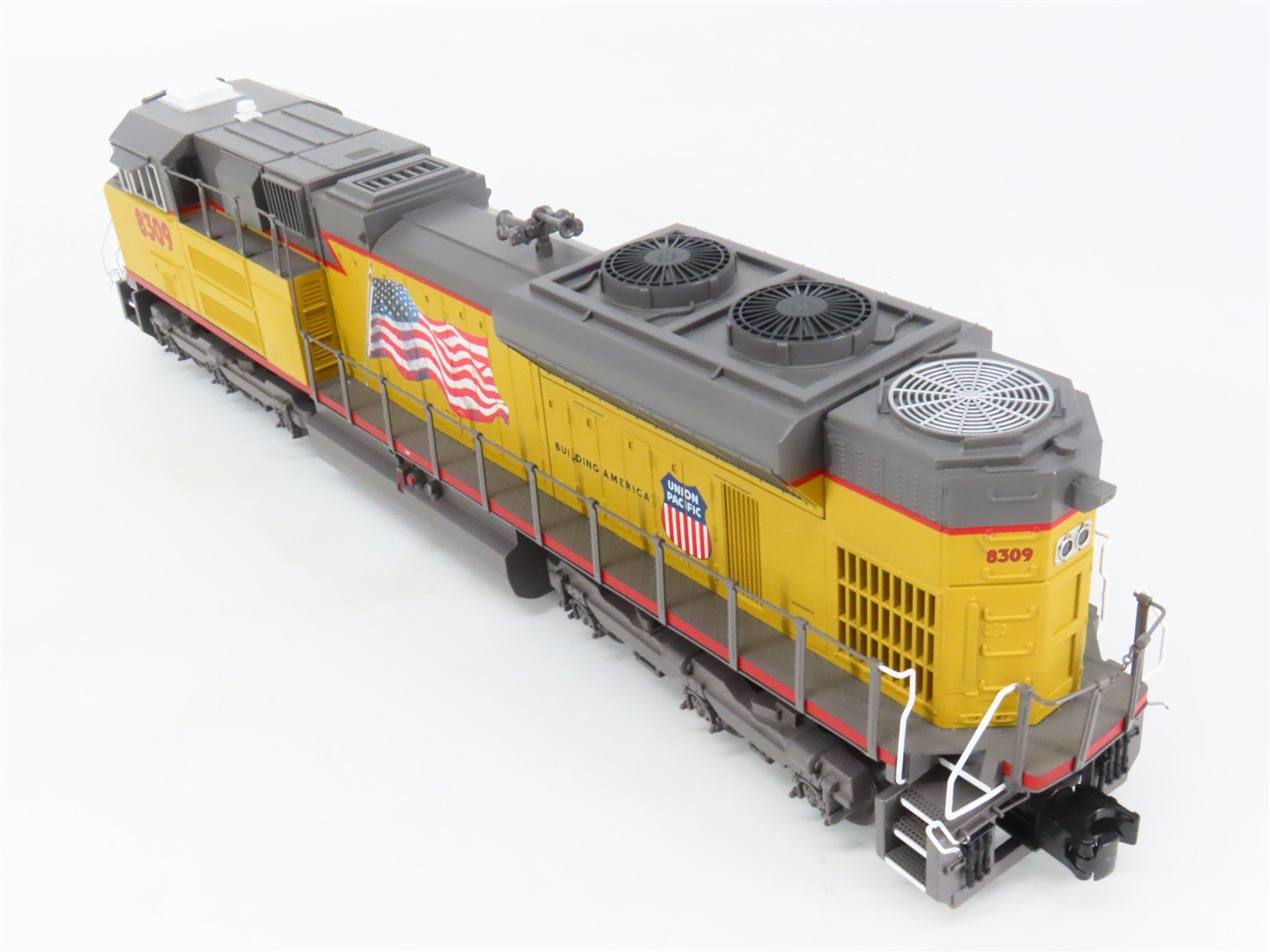 O Gauge 3-Rail MTH RailKing 30-20193-1 UP Flag SD70ACe Diesel #8309 -ProtoSound3
