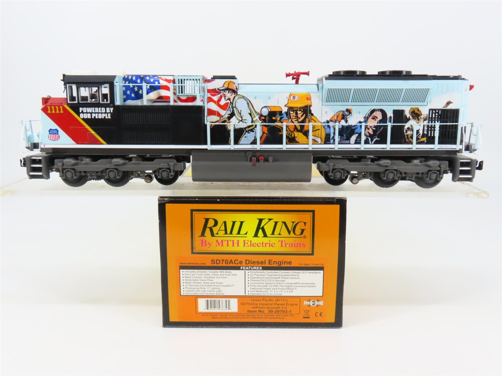 O 3-Rail MTH RailKing 30-20703-1 UP 